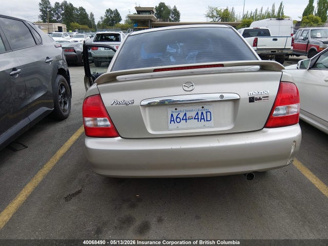 2002 Mazda Protege Dx/lx/es მანქანა იყიდება აუქციონზე, vin: JM1BJ225820507516, აუქციონის ნომერი: 40068490