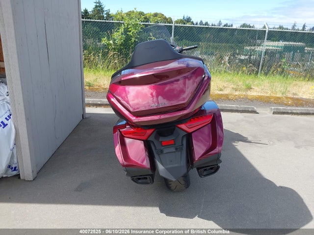 Aukcja sprzedaży 2025 Honda Gl1800 K, vin: JH2SC7923SK700087, numer aukcji: 40072525