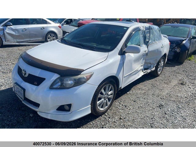 40072530 :رقم المزاد ، 2T1BU40E09C052943 vin ، 2009 Toyota Corolla S/le/xle مزاد بيع
