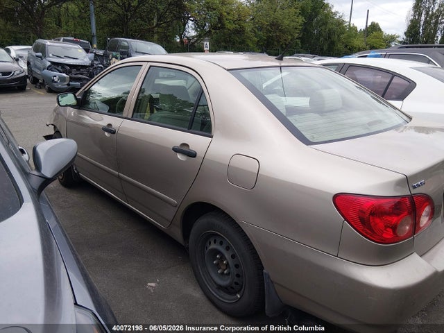 Aukcja sprzedaży 2005 Toyota Corolla Ce/le/s, vin: 2T1BR32E95C893792, numer aukcji: 40072198