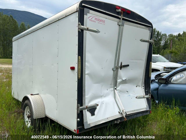 Mirage Cargo Trailer 2014 5M3BE1218E1057411 Image 3