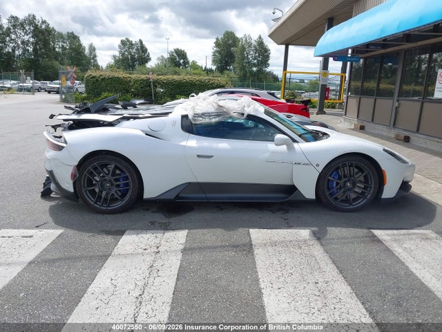 40072550 :رقم المزاد ، ZAM24BXA6N0379810 vin ، 2022 Maserati Mc20 مزاد بيع