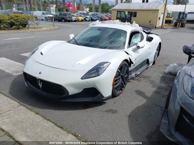 40072550 :رقم المزاد ، ZAM24BXA6N0379810 vin ، 2022 Maserati Mc20 مزاد بيع
