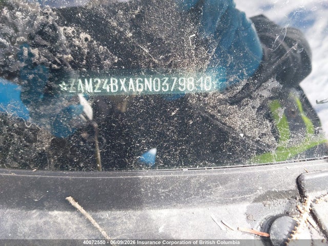 40072550 :رقم المزاد ، ZAM24BXA6N0379810 vin ، 2022 Maserati Mc20 مزاد بيع