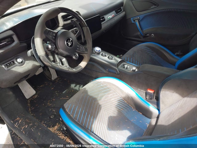 40072550 :رقم المزاد ، ZAM24BXA6N0379810 vin ، 2022 Maserati Mc20 مزاد بيع