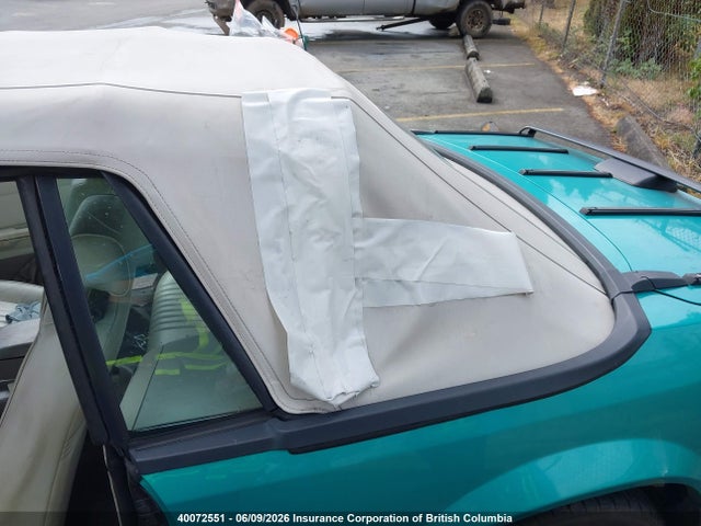 40072551 :رقم المزاد ، 1FACP44E8NF135615 vin ، 1992 Ford Mustang Lx مزاد بيع