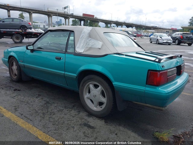 Продажа на аукционе авто 1992 Ford Mustang Lx, vin: 1FACP44E8NF135615, номер лота: 40072551