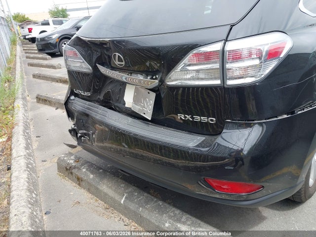 2010 Lexus Rx 350 მანქანა იყიდება აუქციონზე, vin: 2T2BK1BA4AC011651, აუქციონის ნომერი: 40071763