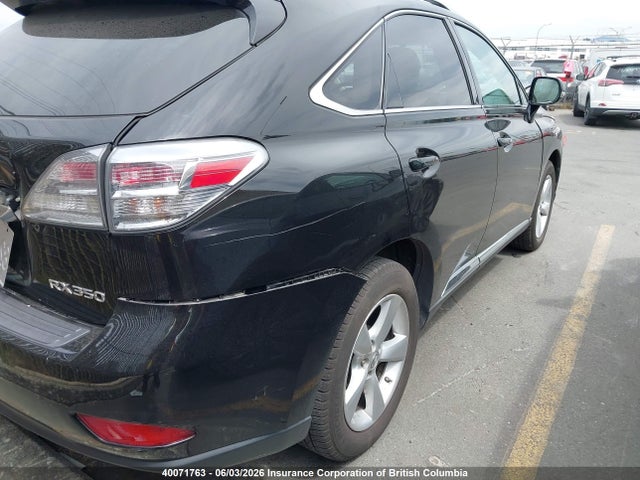 2010 Lexus Rx 350 მანქანა იყიდება აუქციონზე, vin: 2T2BK1BA4AC011651, აუქციონის ნომერი: 40071763