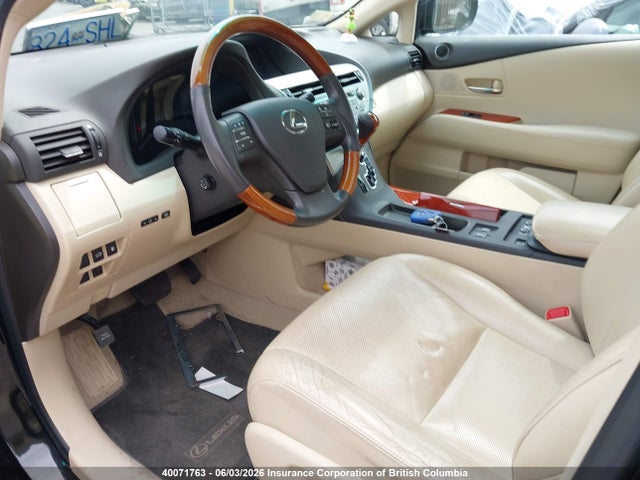 2010 Lexus Rx 350 მანქანა იყიდება აუქციონზე, vin: 2T2BK1BA4AC011651, აუქციონის ნომერი: 40071763