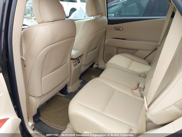 2010 Lexus Rx 350 მანქანა იყიდება აუქციონზე, vin: 2T2BK1BA4AC011651, აუქციონის ნომერი: 40071763