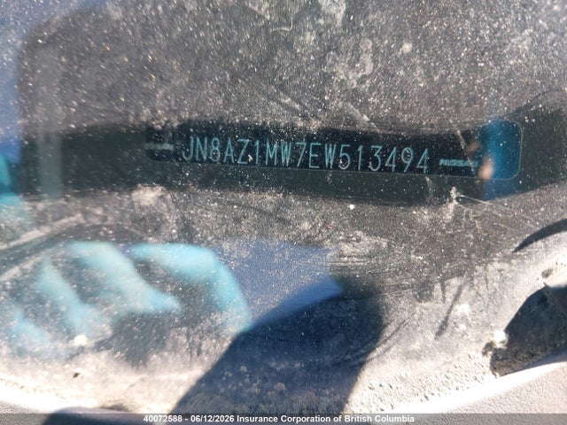Продажа на аукционе авто 2014 Nissan Murano Platinum/s/sl/sv, vin: JN8AZ1MW7EW513494, номер лота: 40072588