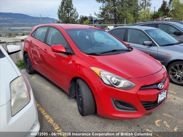 2013 Hyundai Elantra Gt მანქანა იყიდება აუქციონზე, vin: KMHD25LE9DU083745, აუქციონის ნომერი: 40072595