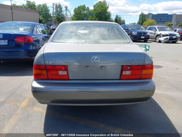 1996 Lexus Ls 400 მანქანა იყიდება აუქციონზე, vin: JT8BH22F8T0044474, აუქციონის ნომერი: 40072597