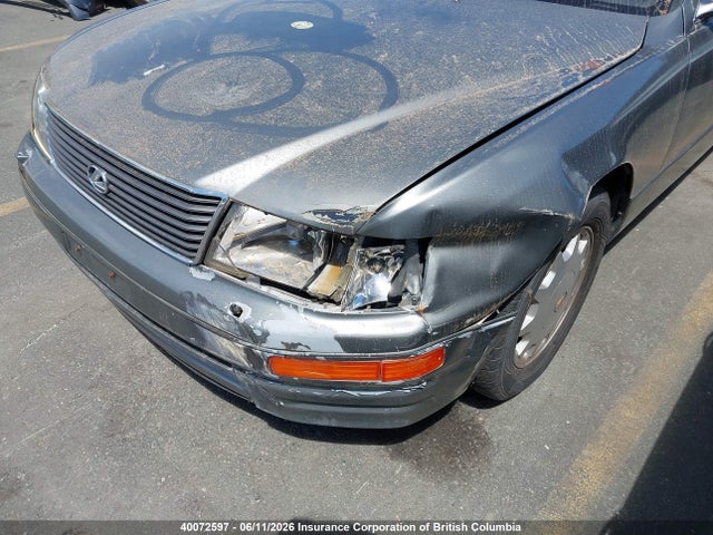 1996 Lexus Ls 400 მანქანა იყიდება აუქციონზე, vin: JT8BH22F8T0044474, აუქციონის ნომერი: 40072597