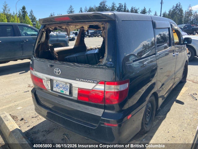 40065800 :رقم المزاد ، MNH100035681 vin ، 2003 Toyota Alphard مزاد بيع