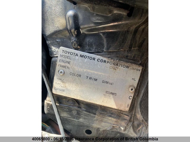 40065800 :رقم المزاد ، MNH100035681 vin ، 2003 Toyota Alphard مزاد بيع