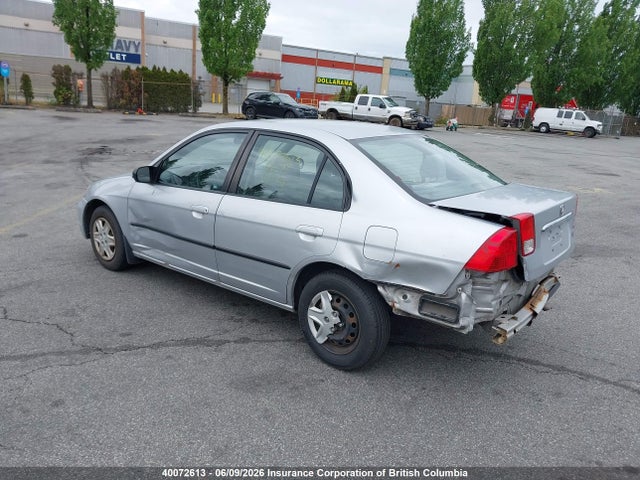 Продажа на аукционе авто 2003 Honda Civic, vin: 2HGES16423H942357, номер лота: 40072613