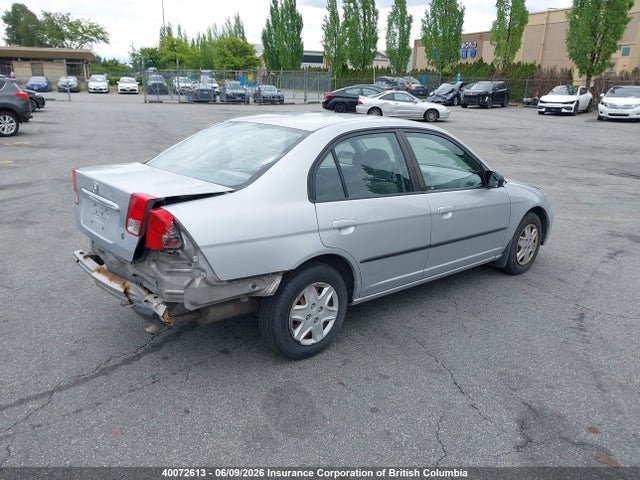 Продажа на аукционе авто 2003 Honda Civic, vin: 2HGES16423H942357, номер лота: 40072613