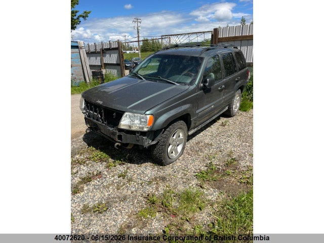 Aukcja sprzedaży 2003 Jeep Grand Cherokee Overland, vin: 1J8GW68J43C615109, numer aukcji: 40072620