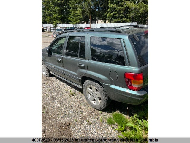 Aukcja sprzedaży 2003 Jeep Grand Cherokee Overland, vin: 1J8GW68J43C615109, numer aukcji: 40072620
