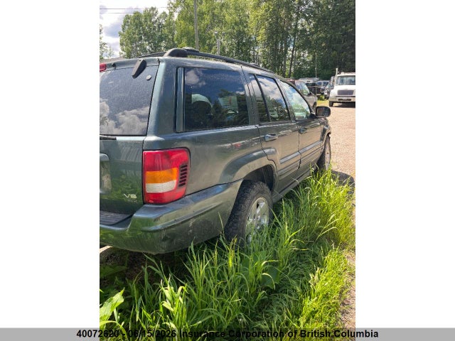 Aukcja sprzedaży 2003 Jeep Grand Cherokee Overland, vin: 1J8GW68J43C615109, numer aukcji: 40072620