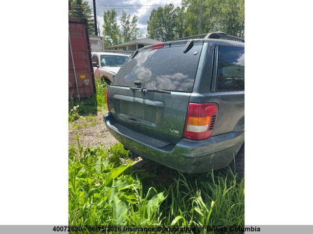 Aukcja sprzedaży 2003 Jeep Grand Cherokee Overland, vin: 1J8GW68J43C615109, numer aukcji: 40072620