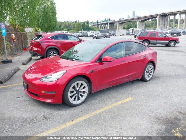 Tesla MODEL 3 2022 5YJ3E1EB3NF294890 Image 2