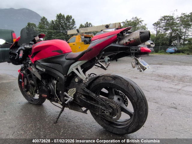 Продаж на аукціоні авто 2007 Honda Cbr600 Rr, vin: JH2PC40247M000642, номер лоту: 40072628