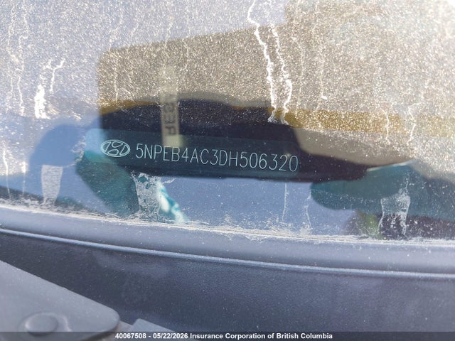 Продаж на аукціоні авто 2013 Hyundai Sonata Gls, vin: 5NPEB4AC3DH506320, номер лоту: 40067508