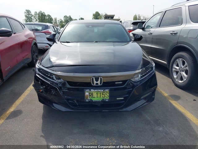 40065982 :رقم المزاد ، 1HGCV1F35JA808346 vin ، 2018 Honda Accord Sport مزاد بيع