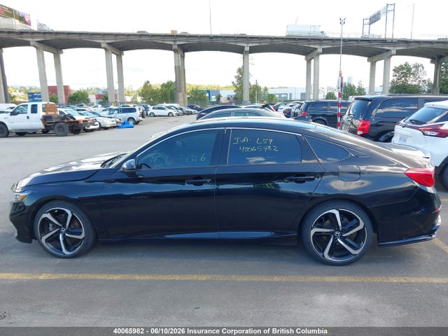 40065982 :رقم المزاد ، 1HGCV1F35JA808346 vin ، 2018 Honda Accord Sport مزاد بيع