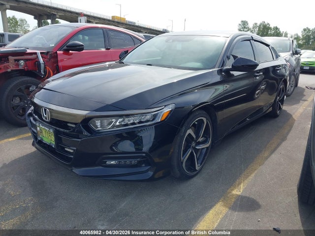 40065982 :رقم المزاد ، 1HGCV1F35JA808346 vin ، 2018 Honda Accord Sport مزاد بيع