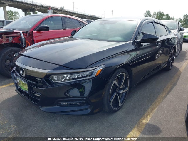 40065982 :رقم المزاد ، 1HGCV1F35JA808346 vin ، 2018 Honda Accord Sport مزاد بيع