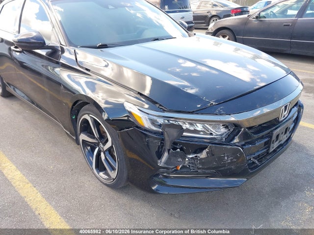 40065982 :رقم المزاد ، 1HGCV1F35JA808346 vin ، 2018 Honda Accord Sport مزاد بيع