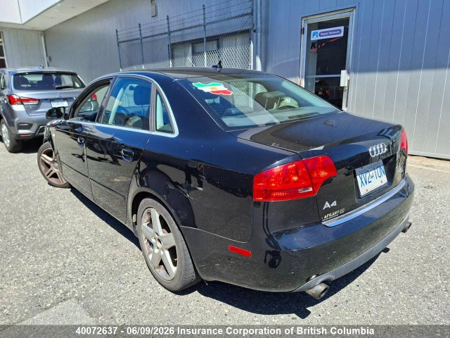 2008 Audi A4 მანქანა იყიდება აუქციონზე, vin: WAUDF68E88A011656, აუქციონის ნომერი: 40072637