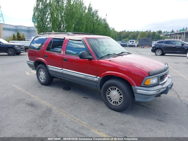 Продаж на аукціоні авто 1995 Gmc Jimmy, vin: 1GKDT13W4S2552966, номер лоту: 40072649