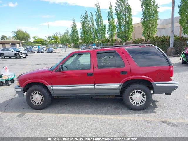 Aukcja sprzedaży 1995 Gmc Jimmy, vin: 1GKDT13W4S2552966, numer aukcji: 40072649