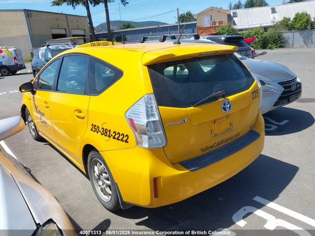 Aukcja sprzedaży 2012 Toyota Prius V, vin: JTDZN3EU5C3031723, numer aukcji: 40071313