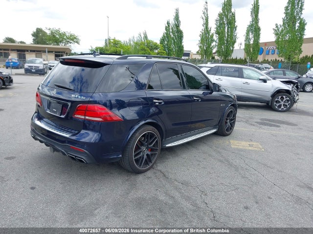 Aukcja sprzedaży 2018 Mercedes-benz Amg Gle 63 S 4matic, vin: 4JGDA7FB1JA995704, numer aukcji: 40072657