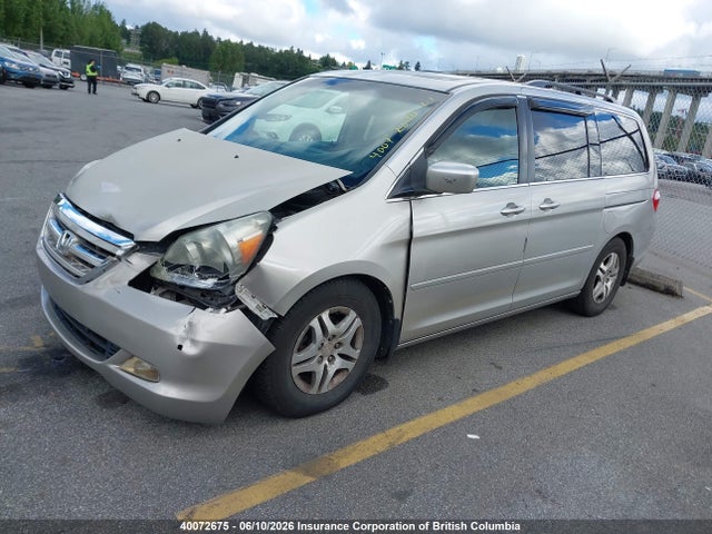 Продажа на аукционе авто 2007 Honda Odyssey Touring, vin: 5FNRL38817B511190, номер лота: 40072675