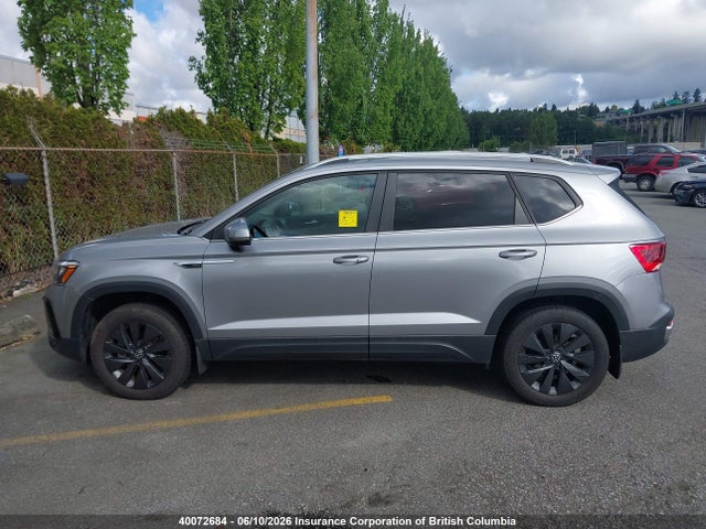 40072684 :رقم المزاد ، 3VVEX7B25RM007496 vin ، 2024 Volkswagen Taos مزاد بيع