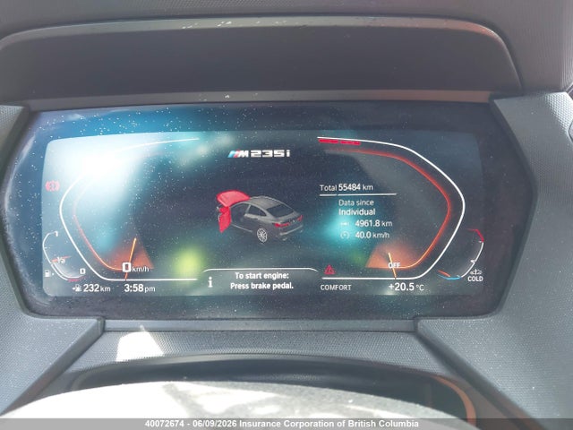 Продажа на аукционе авто 2020 Bmw M235i Gran Coupe Xdrive, vin: WBA13AL00L7F77183, номер лота: 40072674