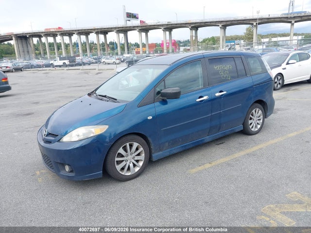 2007 Mazda 5 მანქანა იყიდება აუქციონზე, vin: JM1CR193570135796, აუქციონის ნომერი: 40072697