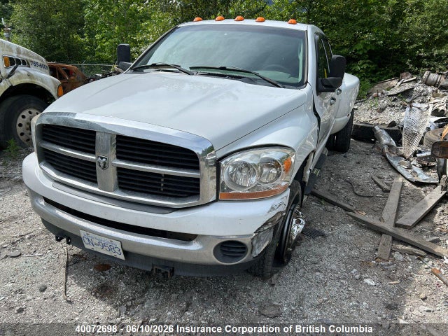 40072698 :رقم المزاد ، 3D7MX48C86G193138 vin ، 2006 Dodge Ram 3500 St/slt مزاد بيع