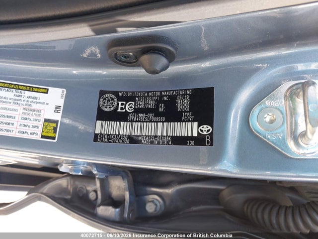 Aukcja sprzedaży 2020 Toyota Corolla Se, vin: 5YFB4RBE5LP009569, numer aukcji: 40072715