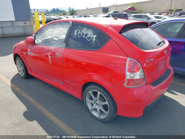 40072725 :رقم المزاد ، KMHCN35C47U041426 vin ، 2007 Hyundai Accent Gs مزاد بيع