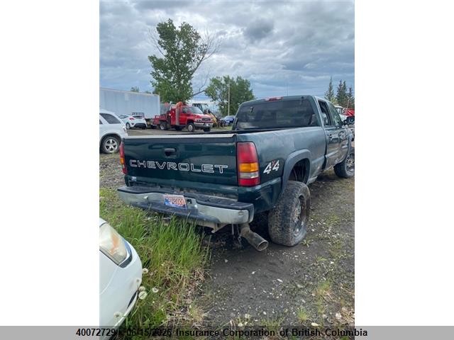 2001 Chevrolet Silverado K2500 Heavy Duty მანქანა იყიდება აუქციონზე, vin: 1GCHK23141F154187, აუქციონის ნომერი: 40072729