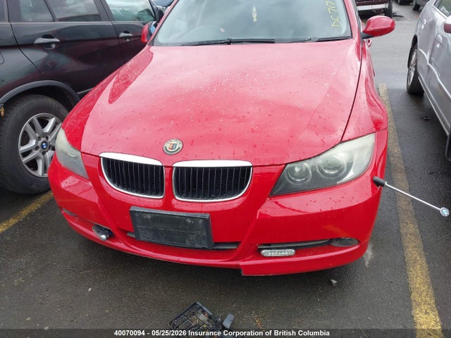 2008 Bmw 328xi მანქანა იყიდება აუქციონზე, vin: WBAVA760X0NL29999, აუქციონის ნომერი: 40070094