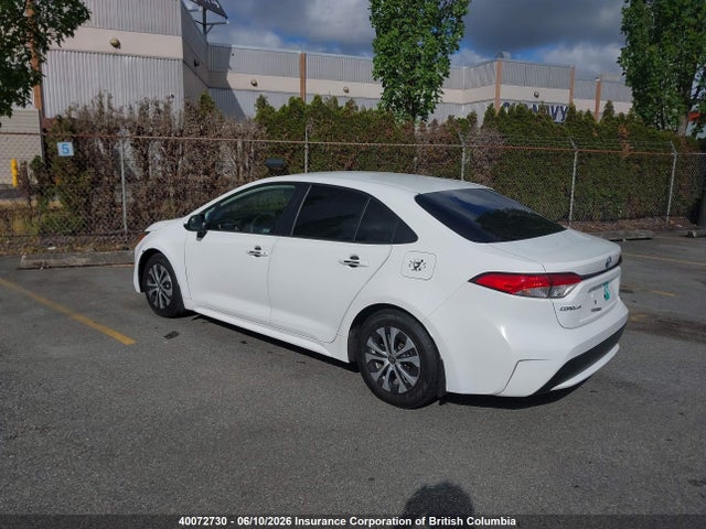 Aukcja sprzedaży 2022 Toyota Corolla Hybrid Base W/li Battery, vin: JTDBBMBE7N3501850, numer aukcji: 40072730